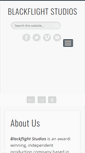 Mobile Screenshot of blackflightstudios.com
