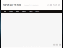 Tablet Screenshot of blackflightstudios.com